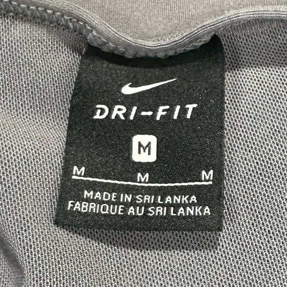 Nike Pro Women’s Mesh Back Racerback Tank Top Gray - Picture 8 of 9